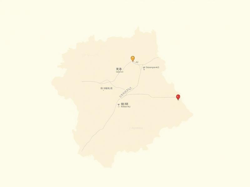 Simplified map of Tokyo highlighting areas known for art supplies, such as Shinjuku and Ueno.