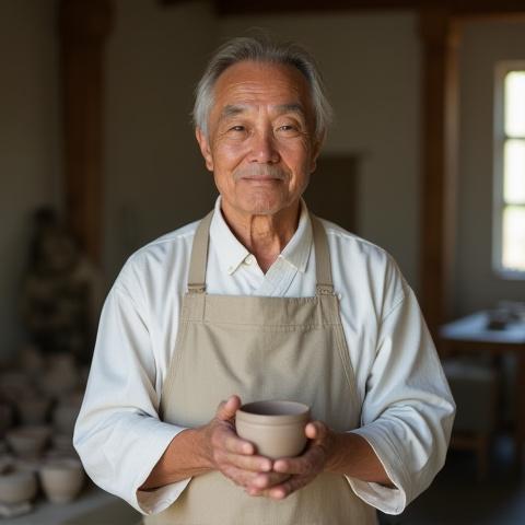 Yaki-Manabiのリードインストラクター、田中直樹先生のポートレート